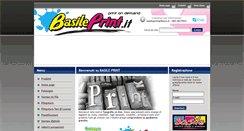 Desktop Screenshot of basileprint.it